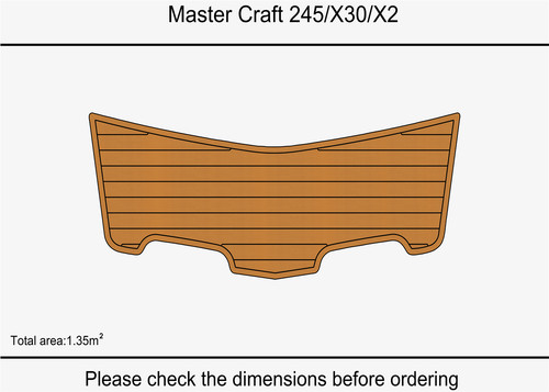 Fit mastercraft 245 x30 - mastercraft, x2