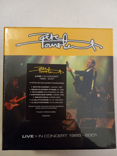 Pete townshend live in - townshend,