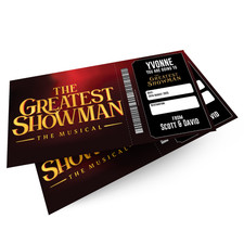 Greatest Showman Ticket |