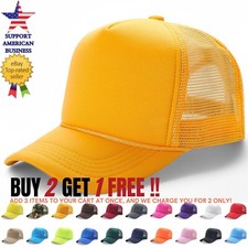 Mens Trucker Hat Mesh Foam