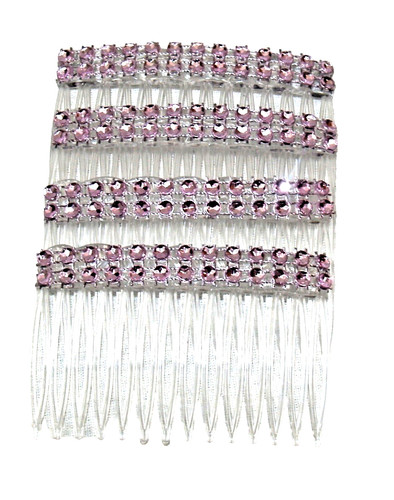 Pack pink clear grip - of, 4