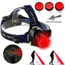500Lumens LED Headlamp Red