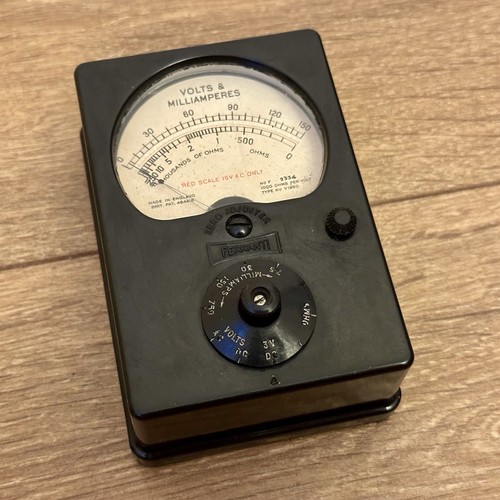 Vintage ferranti volts - ferranti,