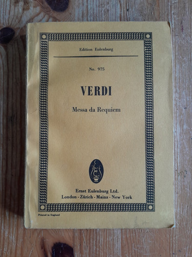Requiem verdi vintage - verdi,