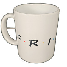 Friends TV Show Mug Logo White