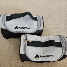 Aerobowls 2x2 Bowl Bag Carrier Black and Grey
