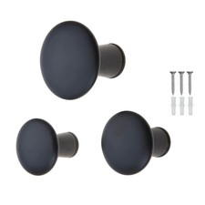 4 Wall Mounted Hooks - 50mm
