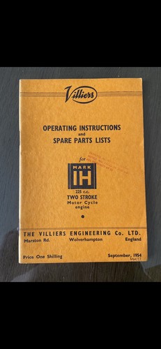 Villiers operating - villiers,
