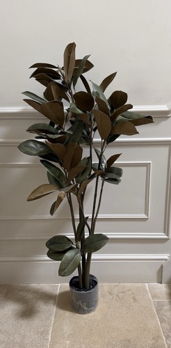 Faux magnolia denudata tree - tree, in
