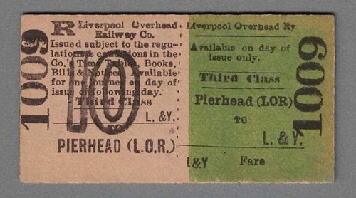 Liverpool overhead railway - liverpool, 3rd