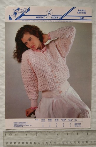 Vintage teddy knitting - teddy,