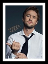 TOM FELTON AUTOGRAPHED SIGNED & FRAMED PHOTO PRINT