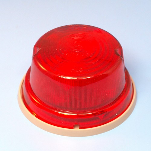 Genuine hella red rear - hella, round