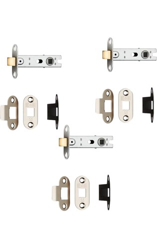 Tubular mortice latches - latches, 64mm