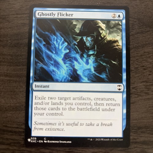 Ghostly flicker the list - ghostly,