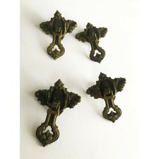 Lot of 4 Vtg Antique Brass