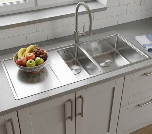 Bowl kitchen sink inset - kitchen,