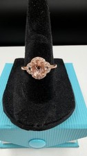 Natural Morganite & Diamond