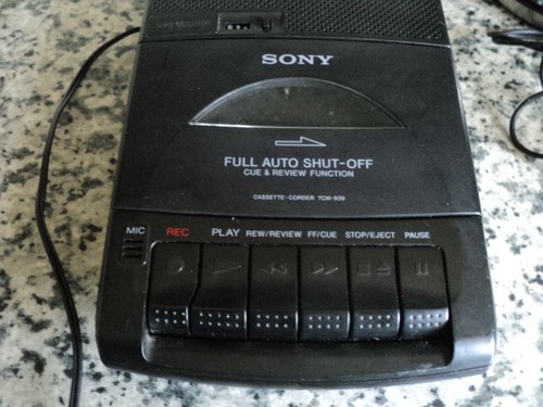Sony tcm 939 vintage cassette - 939,