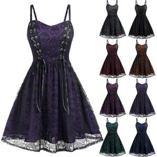 Women Gothic Swing Strappy