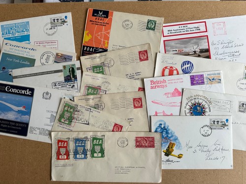 Air mail history and - mail, covers