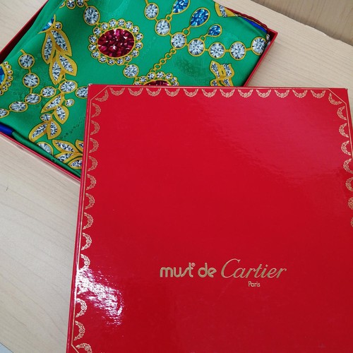 Cartier silk scarf - silk, square
