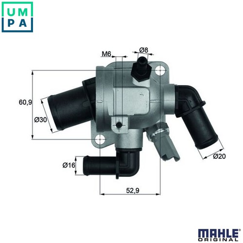 Thermostat coolant 173 - thermostat, ti