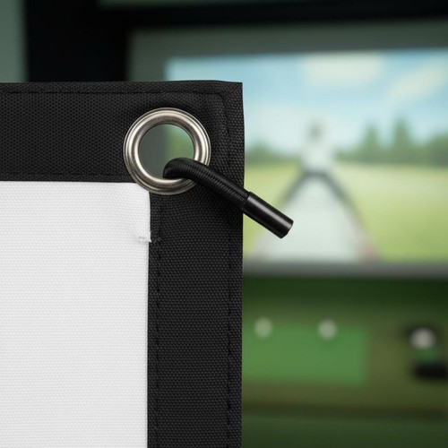 Golf simulator screen - simulator,