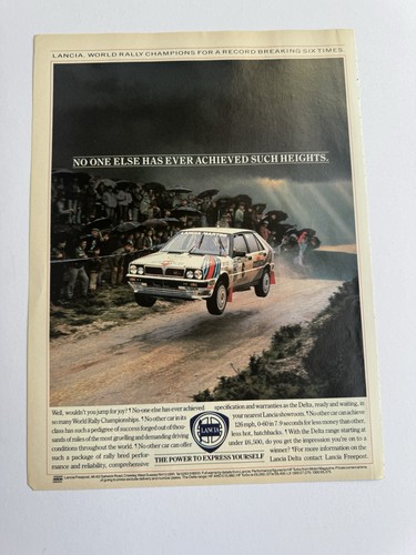 Original 1987 lancia - 1987, delta