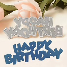 Happy Birthday metal cutting