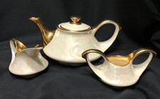 Pearl Luster Tea Pot Set