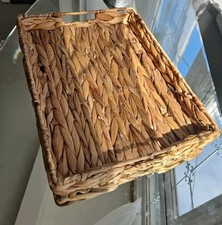 Brown Rattan Tray Wicker