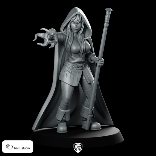 Female mage sorceress - mage,