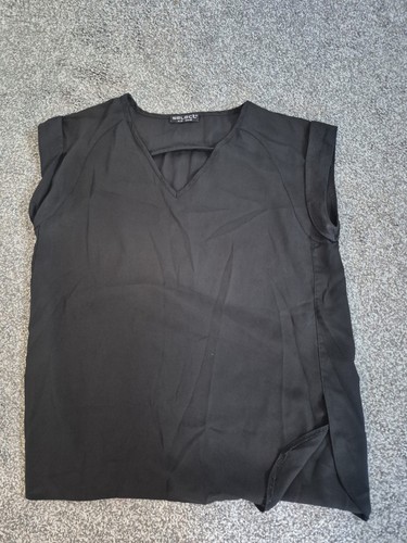 Black sheer select top - top, 12