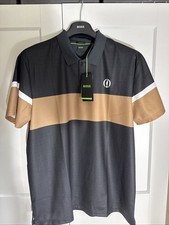 HUGO BOSS GOLF PADDY ’The Open 25’ POLO❤️IN CORPERATE COLOURS XXXL BNWT RRP £129