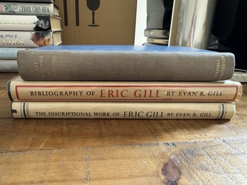 Eric gill 1st edtn - edtn, books