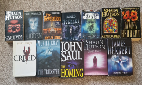Horror book bundle x12 james - horror,