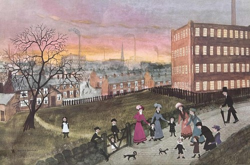 Print after helen bradley - print,