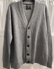 Primark Lambswool Men’s Sweater Grey Sz Lg.