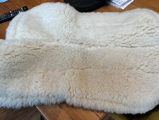 Mattes Gold Sheepskin Natural Half Pad