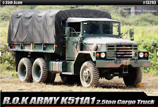 Academy #13293 1/35 Scale R.O.K. Army K511A1 2.5-ton Cargo Truck Plastic Model