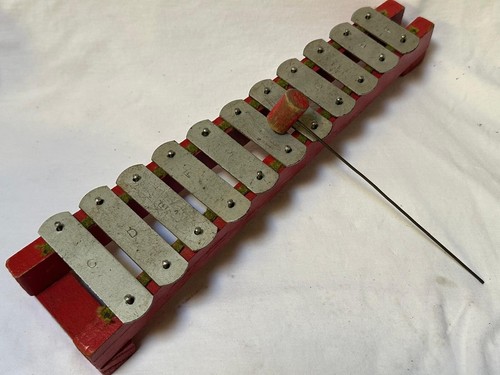 Vintage toy xylophone - toy,