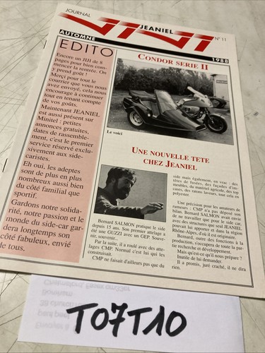 Jeaniel journal side car - jeaniel,