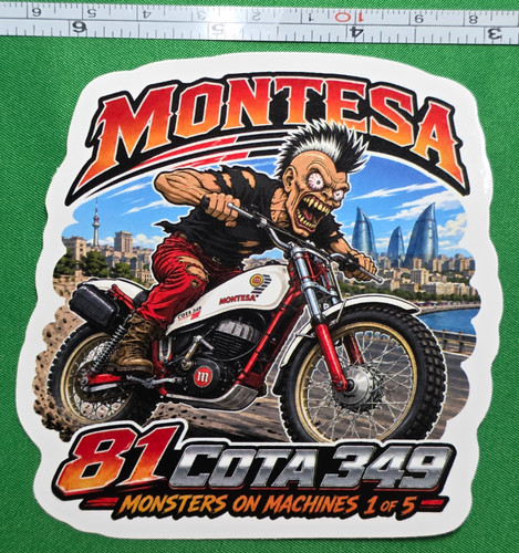 1981 montesa cota 349 - montesa,