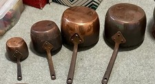 Set Of Vintage Copper