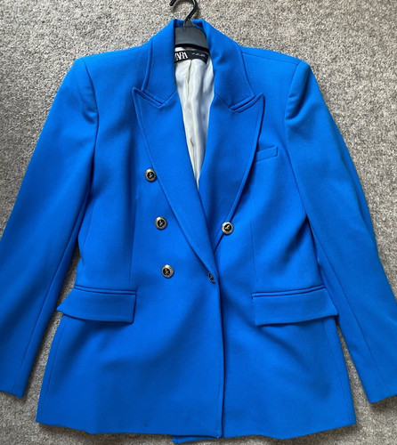 Zara blue double breasted - double,
