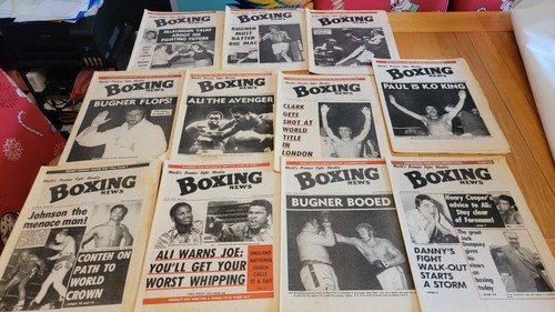 Vintage boxing news magazine - news,