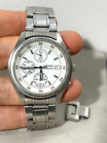 Seiko 38mm men quartz - 38mm,