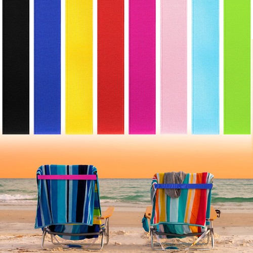 Pack beach towel bands - 8-pack, sun