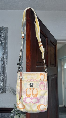 Coach multicolour scribble c - multicolour,